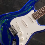 Fender stratocaster pinstriped