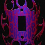 Magenta Metallic with Purple Cheetah
