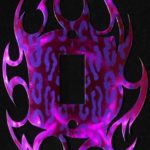 Candy Magenta with Grind Effect and Cheetah print